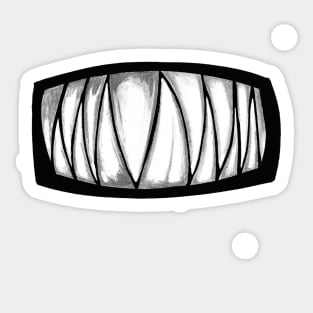 Teeth Mouth Sticker